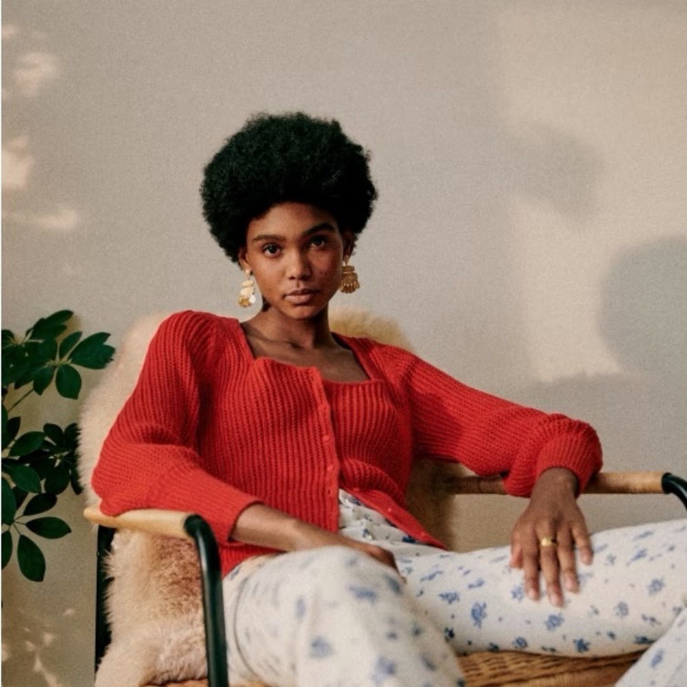 Sézane Marietta cardigan NWT